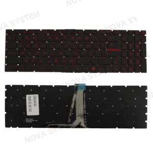 MSI TECLADO PARA MSI MS-16K2 ESP E-R C/N C/I INT RGB ROJO
