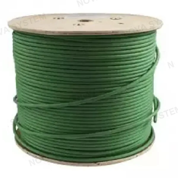 3M 3M VOL-6AFU23L325T4P500 Cable UTP F/UTP CAT6A 23AWG 600Mhz LSOH IEC 60332-3 chaqueta verde Rollo x 500m