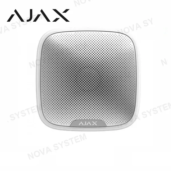 AJAX AJAX STREETSIREN Sirena Inalámbrica para Exterior de 85 a 113 dB Ajustable