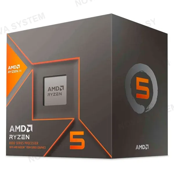AMD AMD Ryzen 5 8600G Procesador 6 Núcleos AM5 65W 100-100001237BOX