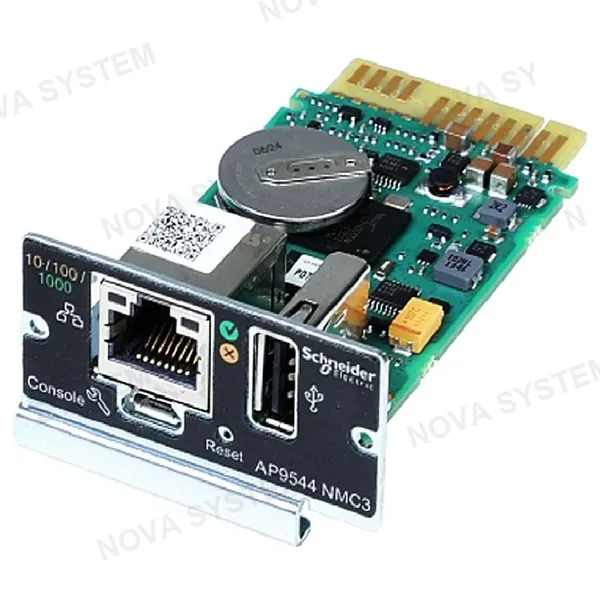 APC APC AP9544 NMC3 Tarjeta de red para gestión de Easy UPS On-line Series SRV y SRVL