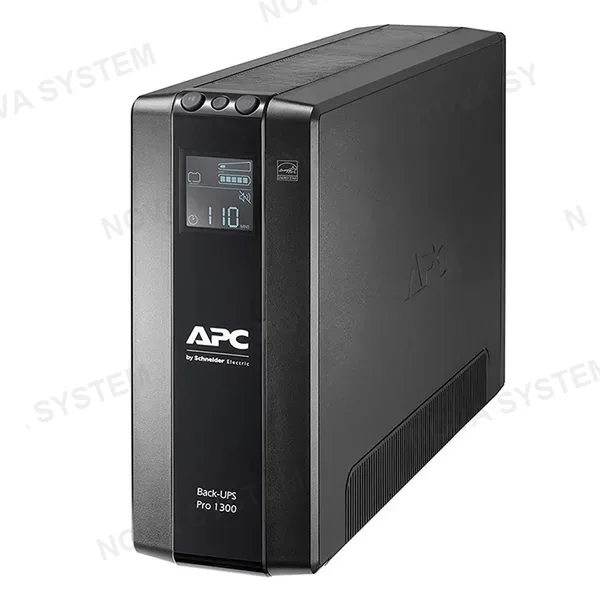 APC APC BR1300MI, UPS PRO Respaldo de Energía 1.30KVA 780W Torre AVR LCD 8 salidas