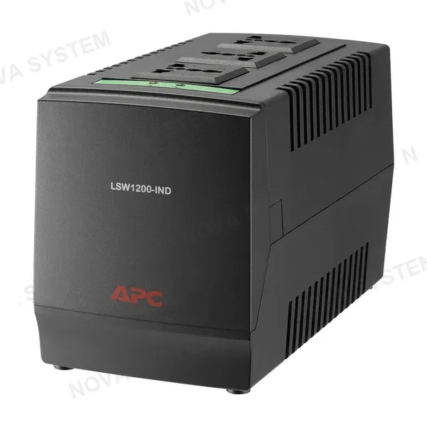 APC APC LSW1200-IND Estabilizador de voltaje 600w 1200va 3 salidas