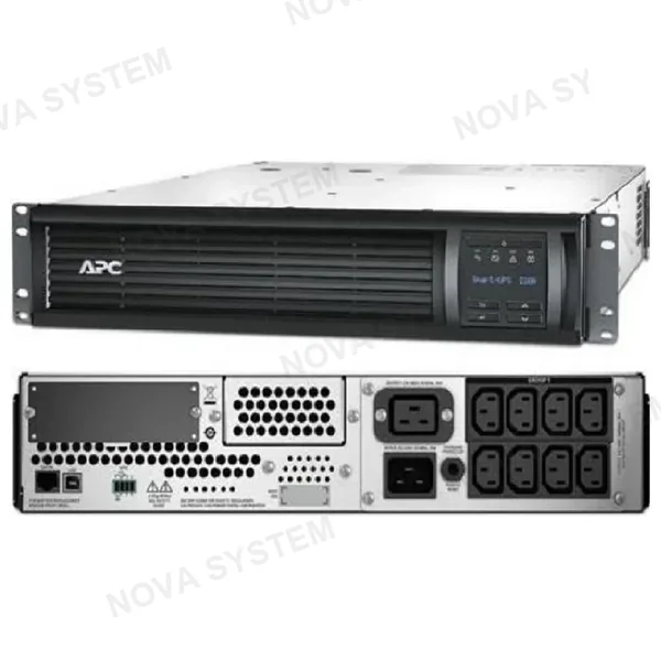 APC APC SMT2200RMI2UC UPS Online 2.2kva 1.98kw 2ru 8 Tomas Montaje Bastidor Pantalla LCD