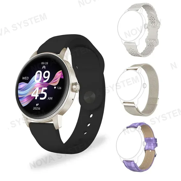ARGOMTECH ARGOMTECH RELOJ SMART SKEIWATCH C30 ROSE GOLD RG 3 CORREAS