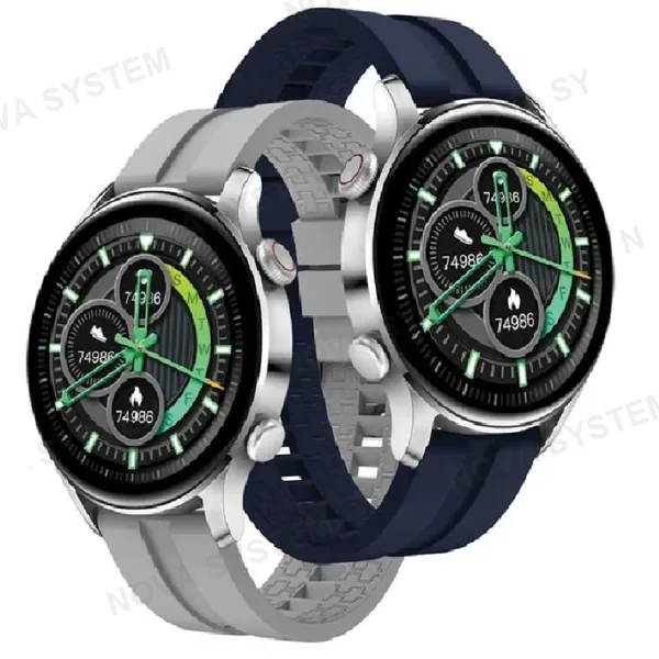 ARGOMTECH ARGOMTECH RELOJ SMART SKEIWATCH C60 SILVER SL 2 CORREAS