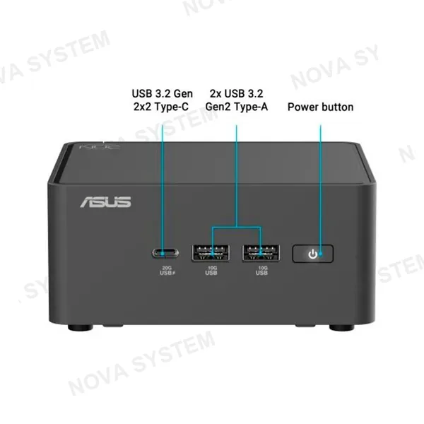 ASUS ASUS 90AR00Q2-M00250 Barebone NUC 15 Pro Core 7-240H 2.5-5.2GHz, 10 Nucleos 24MB Smart Cache