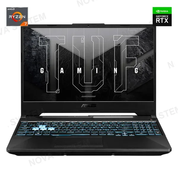 ASUS ASUS TUF A15 Laptop Gaming Ryzen 7 7435HS 3.1GHz, 15.6" FHD, RTX 2050 4GB, 16GB DDR5, SSD M.2 512GB, FreeDOS, FA506NFR-HN014