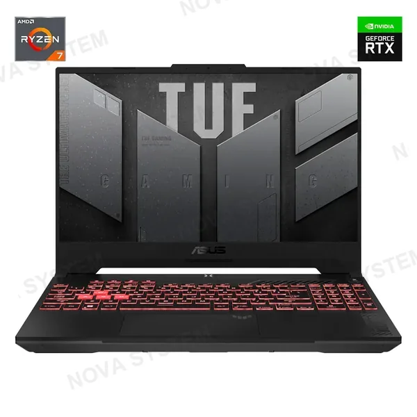 ASUS ASUS TUF A15 Laptop Gaming Ryzen 7 7735HS 4.7GHz, 15.6" FHD IPS, RTX 4060 8GB, 16GB DDR5, SSD M.2 1TB, FA507NV-LP153