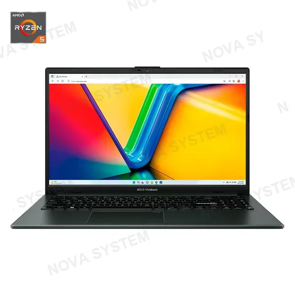 ASUS ASUS VIVOBOOK GO 15 Laptop Ryzen 5 7520U 2.8GHz, OLED 15.6 FHD, 16GB DDR5, SSD M.2 512GB, Negro, E1504FA-L1410