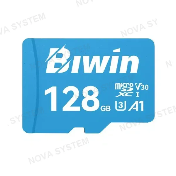 BIWIN BIWIN BMMS100128G Memoria MicroSD MS100 128GB Tarjeta Flash UHS-I 100/30Mbps C10 U3 V30 A1