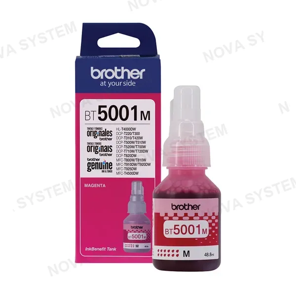 BROTHER BROTHER BT5001M, Botella de tinta Brother 5001 Magenta de Ultra alto rendimiento