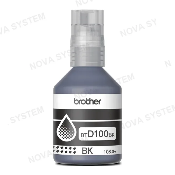 BROTHER BROTHER BTD100BK Recarga de Tinta D100 Negra de Ultra Rendimiento para InkBenefit Tank