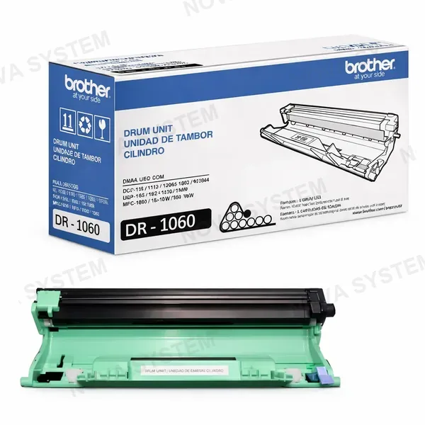 BROTHER BROTHER DR1060 Cartucho de Tambor Color Negro con Rendimiento de 10000 Paginas