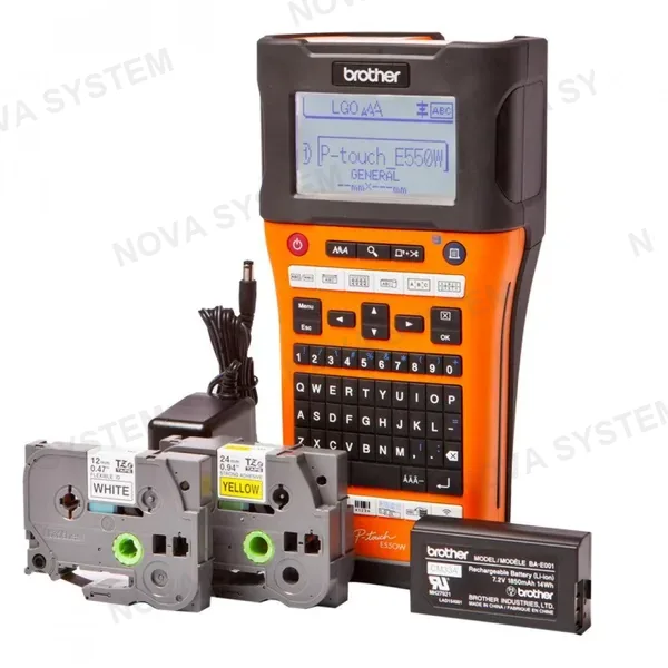 BROTHER P-TOUCH BROTHER P-touch PT-E550WVP Rotulador industrial WiFi para Cintas de 18mm