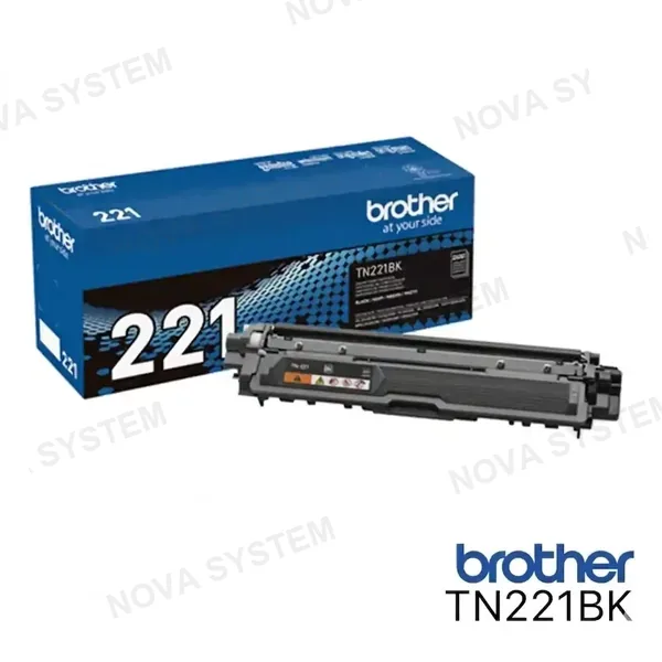 BROTHER BROTHER TN221BK Toner Color Negro con Rendimiento de 2500 Paginas