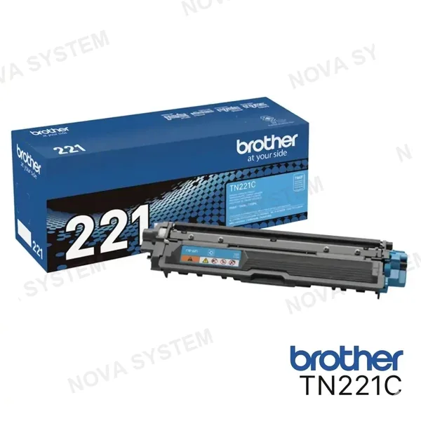 BROTHER BROTHER TN221C Toner Color Cyan con Rendimiento de 1400 Paginas
