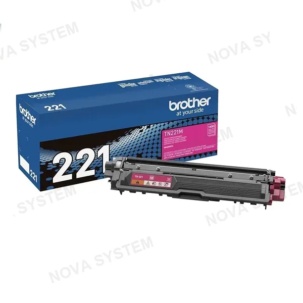 BROTHER BROTHER TN221M Toner Color Magenta con Rendimiento de 1400 Paginas