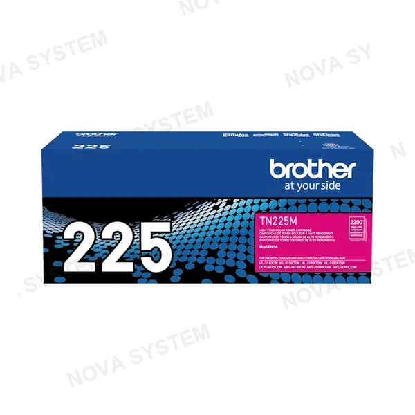 BROTHER BROTHER TN225M Toner Color Magenta con Rendimiento de 2200 Paginas