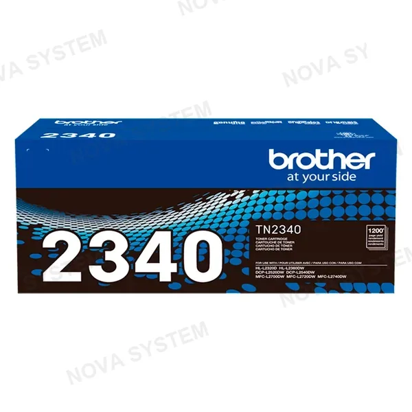 BROTHER BROTHER TN2340 Tóner Brother 2340 Negro, para HL-L2360DW, DCP-L2540DW, HL-L2320D, MFC-L2740DW, MFC-L2720DW, MFC-L2700DW, DCP-L2520DW