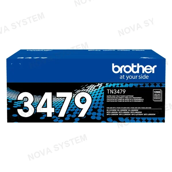 BROTHER BROTHER TN3479 Tóner Brother 3479 Negro de alto rendimiento
