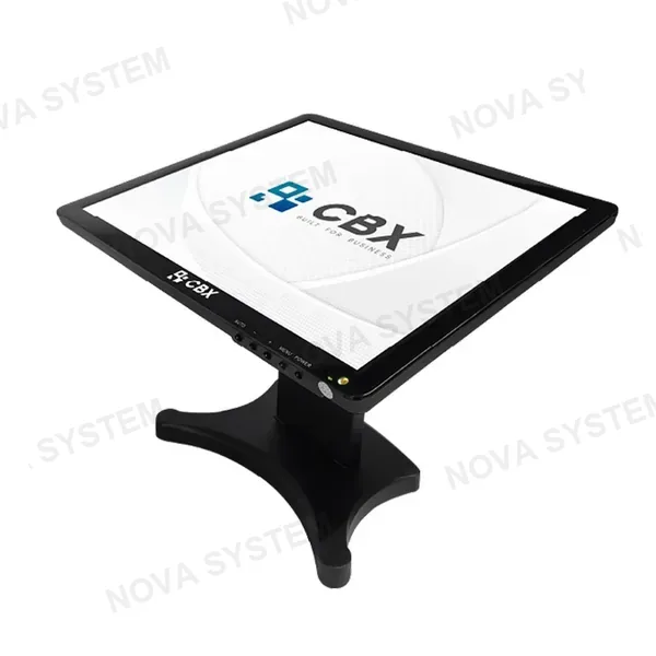 CBX CBX TOUCH 1501 Monitor Touch 15" Para Facturación Electrónica Base Metálica HDMI/VGA