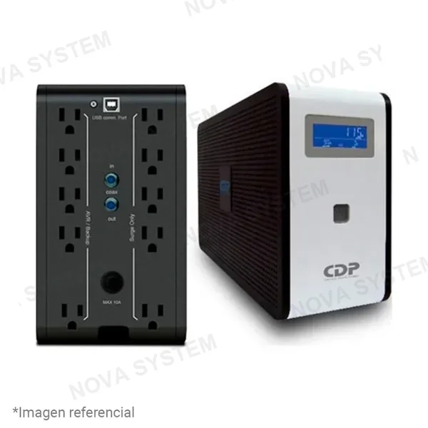 CDP CDP R-SMART2010I UPS Smart Interactivo 2000V 1200W 10 Salidas
