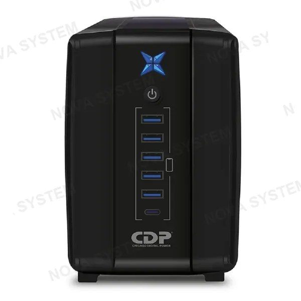 CDP CDP R-UPR508I UPS 500V 250W 5USB 1USB-C 8 Salidas