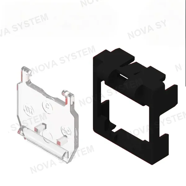 COMMSCOPE COMMSCOPE 1-2848025-2 50-Pack Mascara para Plug Modular RJ45 Cat6A Negro