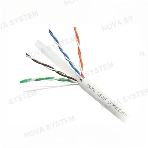 COMMSCOPE COMMSCOPE 1427070-2 Cable UTP Cat6 24AWG LSZH Blanco 305m