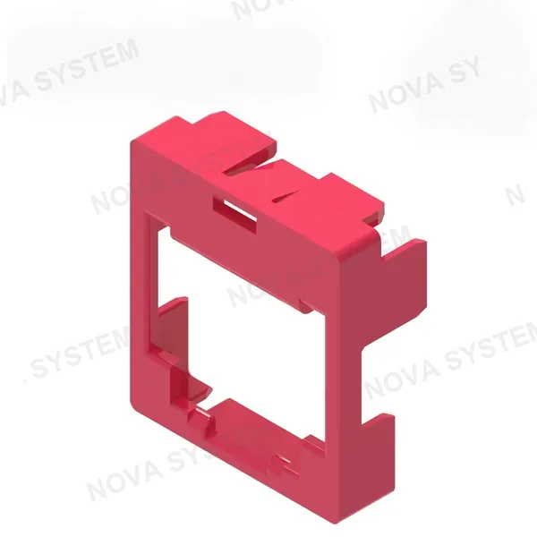 COMMSCOPE COMMSCOPE 2848025-7 50-Pack Mascara para Plug Modular RJ45 Cat6A Rojo