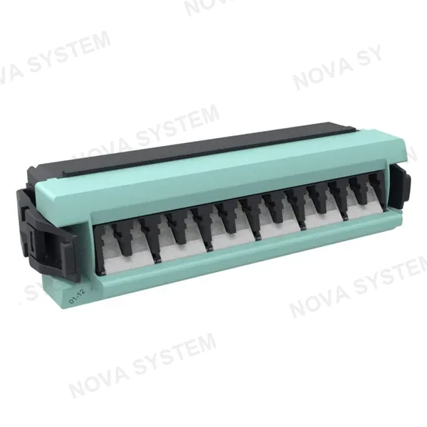 COMMSCOPE COMMSCOPE 760230938 Pack de Adaptadores de Distribución 360 Multimodo OM4 12 LC/UPC con Obturadores Internos