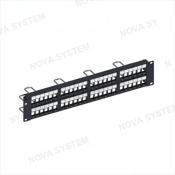 COMMSCOPE COMMSCOPE 760237041 Patch Panel 48 Puertos Modular Cat5E Cat6 y Cat6A SL