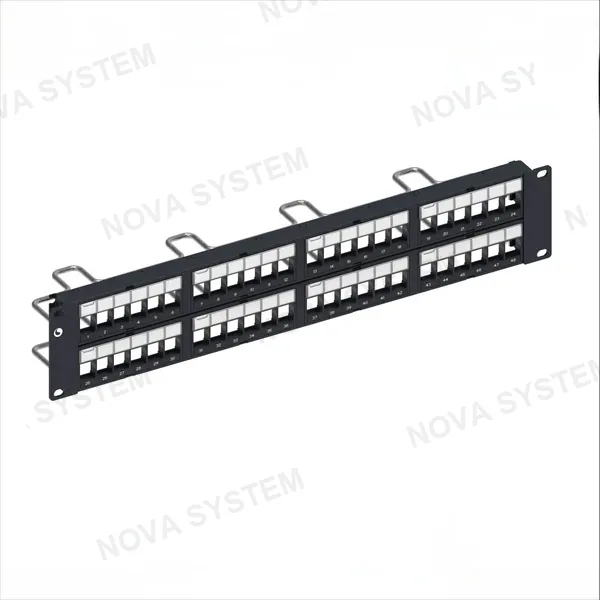 COMMSCOPE COMMSCOPE 760237047 Patch Panel 48 Puertos Modular 2RU Cat5E Cat6 y Cat6A Descargado