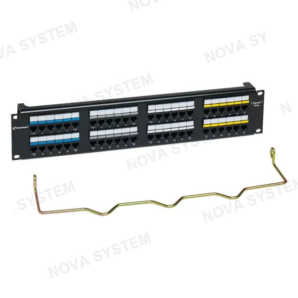 COMMSCOPE COMMSCOPE CC0057547/1 Patch Panel Uniprise 48 Puertos Cat5E UTP Cargado Serie M