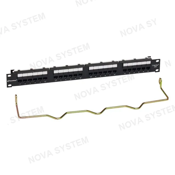 COMMSCOPE COMMSCOPE CC0057596/1 Patch Panel Uniprise 24 Puertos Cat6 UTP Cargado Serie M