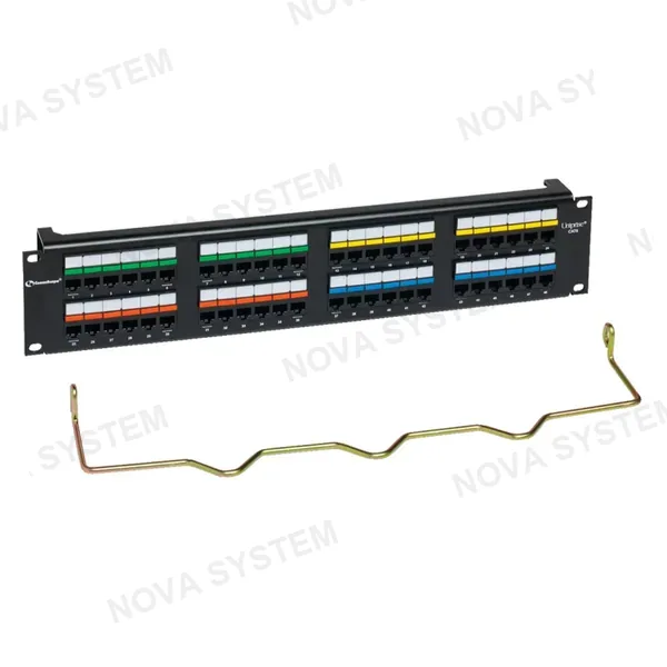 COMMSCOPE COMMSCOPE CC0057604/1 Patch Panel Uniprise 48 Puertos Cat6 UTP Cargado Serie M