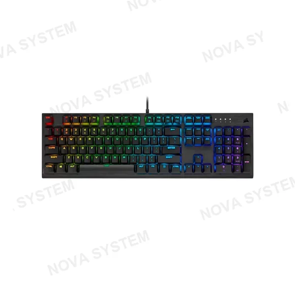 CORSAIR CORSAIR K60 RGB PRO LP Teclado Mecanico Gamer CHERRY MX Speed