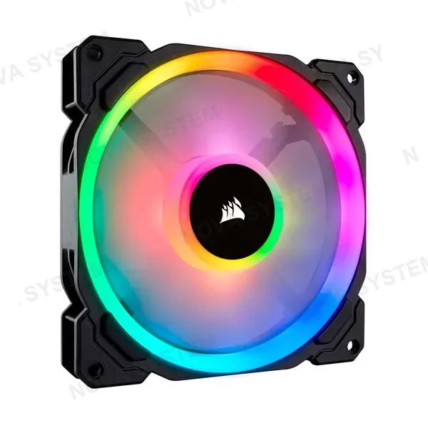 CORSAIR CORSAIR LL140 RGB Cooler LED para CPU Dual Light Loop 140mm