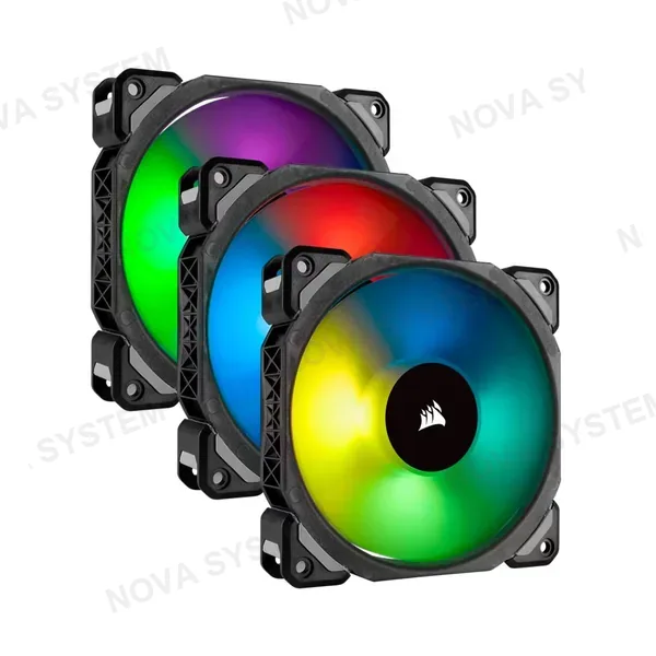 CORSAIR CORSAIR ML120 PRO RGB Cooler LED para CPU 120mm 1600RPM 3-Pack