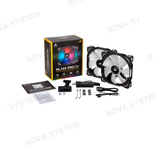 CORSAIR CORSAIR ML140 PRO RGB Cooler LED para CPU 140mm 2-Pack