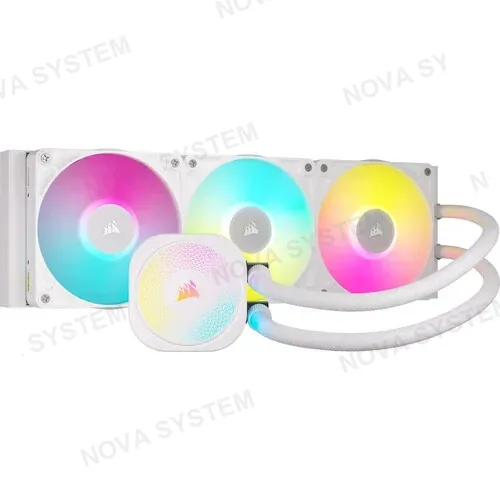 CORSAIR CORSAIR NAUTILUS 360 RS ARGB Ventilador Refrigeración Líquida de CPU Blanco