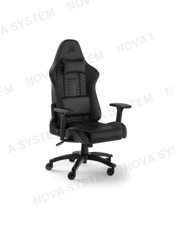 CORSAIR CORSAIR TC100 RELAXED Silla Gamer Reclinable Cuero Sintetico Negra
