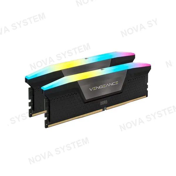 CORSAIR CORSAIR VENGEANCE RGB DDR5 Memoria RAM 64GB 2x32 4800MHz CL30