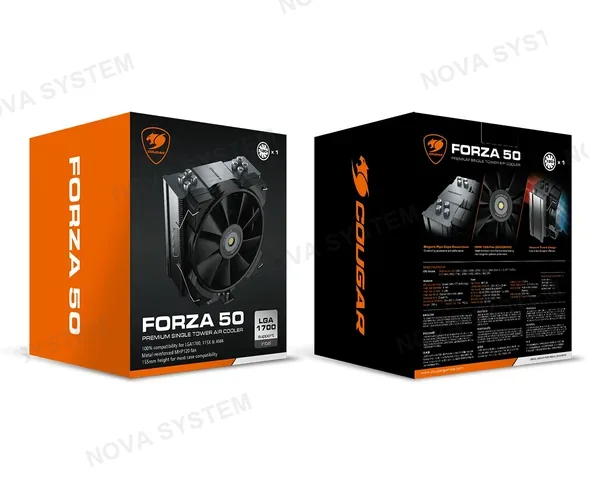 COUGAR COUGAR FORZA 50 COOLER PARA CPU CGR-FZA50