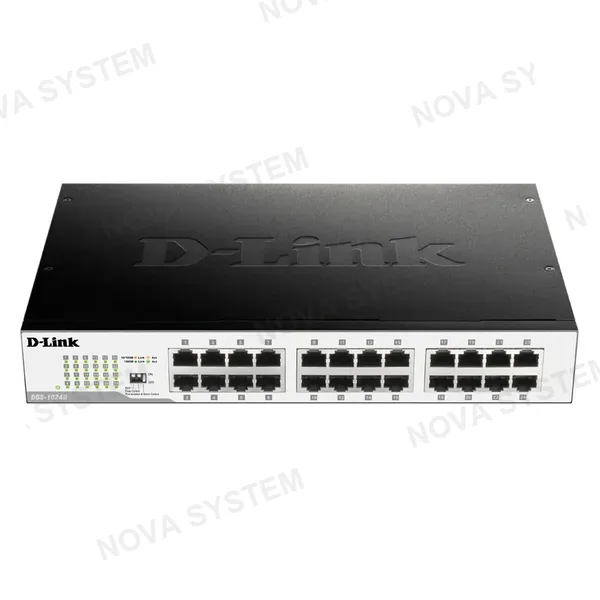 D-LINK D-LINK DES-1024C SWITCH NO ADMINISTRABLE 24 PUERTOS LAN de 10/100 Mbps