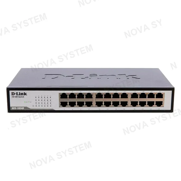 D-LINK D-LINK DES-1024D Switch 24 puertos RJ45 10/100 Mbps CSMA/CD rackeable