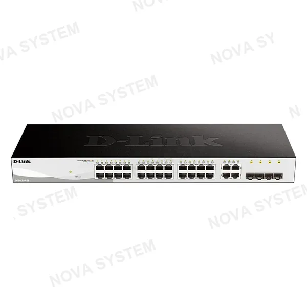 D-LINK D-LINK DGS-1210-28 Switch 24 puertos gigabit 4SFP administrable capa 2