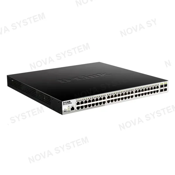 D-LINK D-LINK DGS-1210-52 Switch 48 puertos Gigabit 4SFP/Gb Administrable