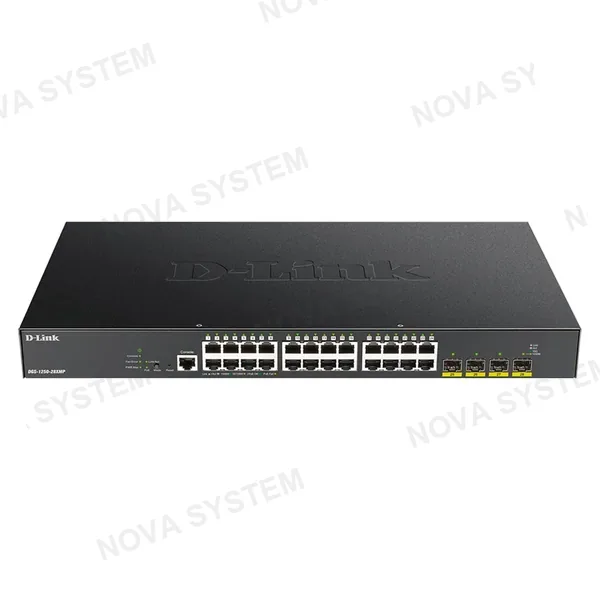 D-LINK D-LINK DGS-1250-28XMP Switch Administrable 24 puertos PoE 1000base-T